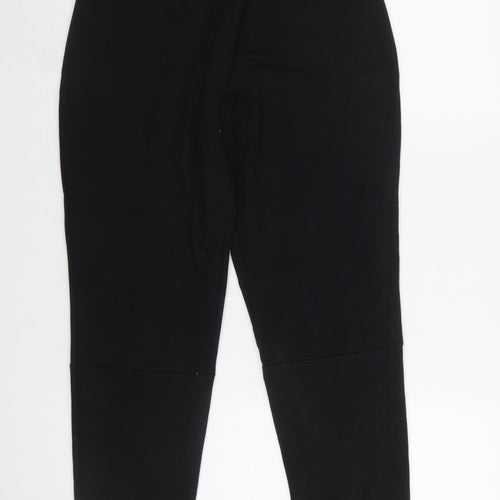 Reebok Women's Black Jogger Sweatpants Size S Elastic Waist Fleece
