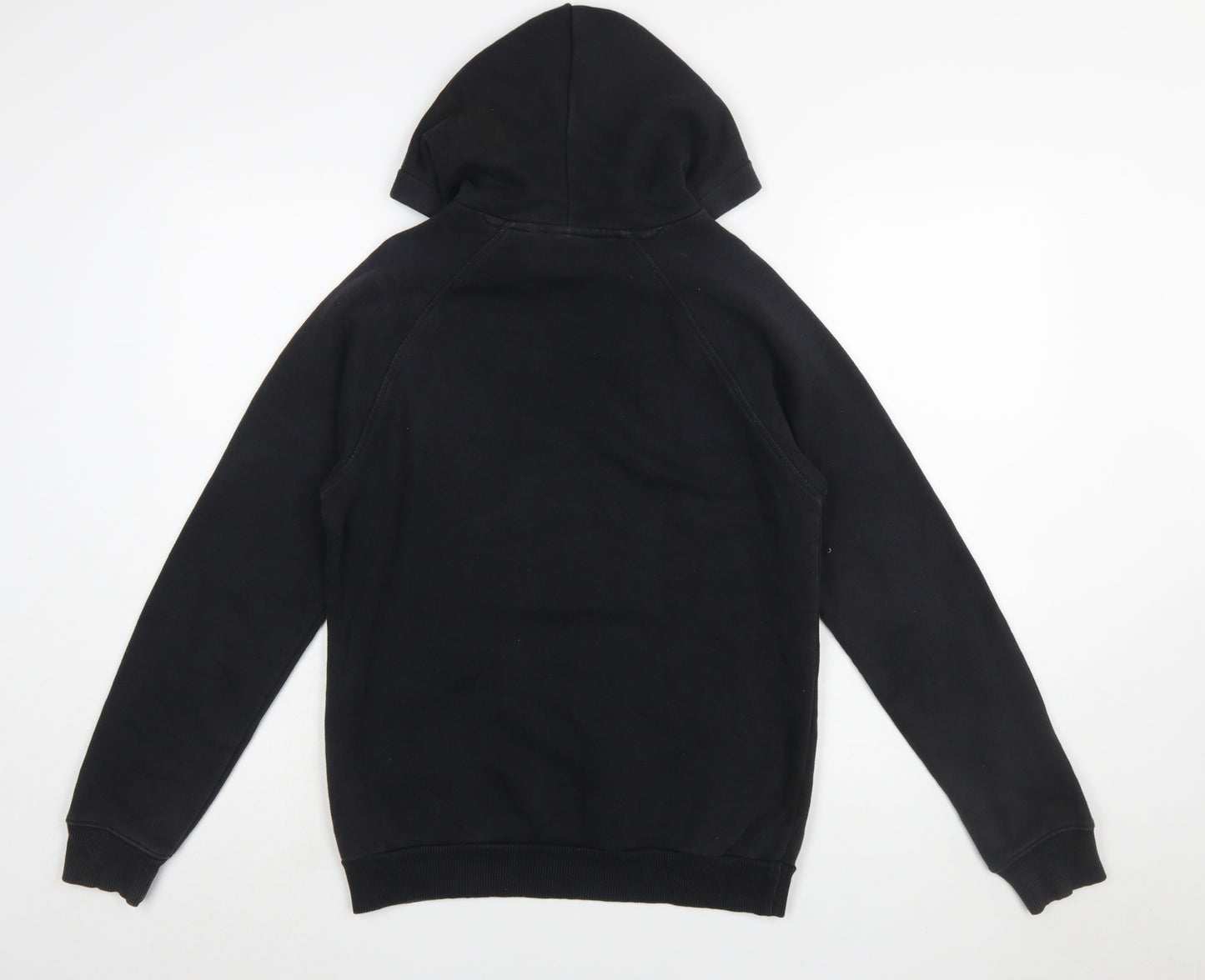 Adidas Men's Black XS Pullover Hoodie with Trefoil Logo