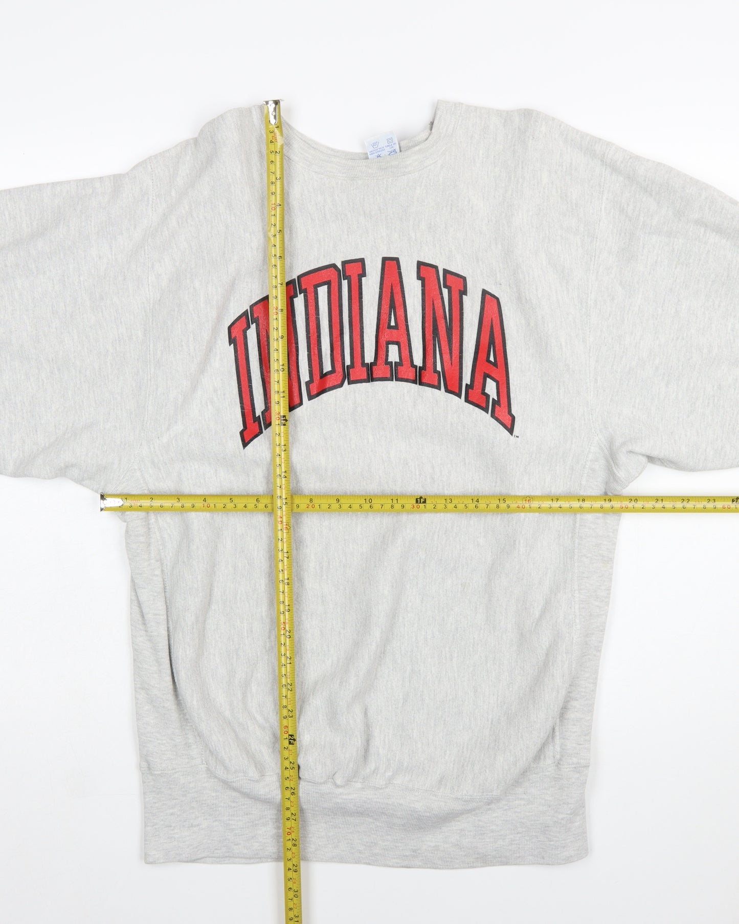 Champion Reverse Weave Indiana Grey Sweatshirt Womens XL Cotton Blend