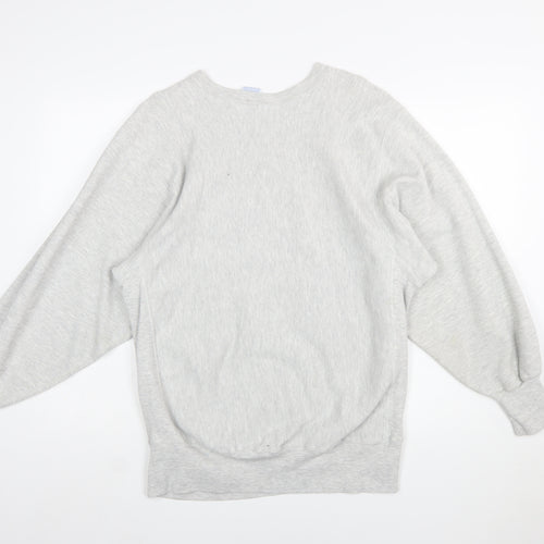 Champion Reverse Weave Indiana Grey Sweatshirt Womens XL Cotton Blend