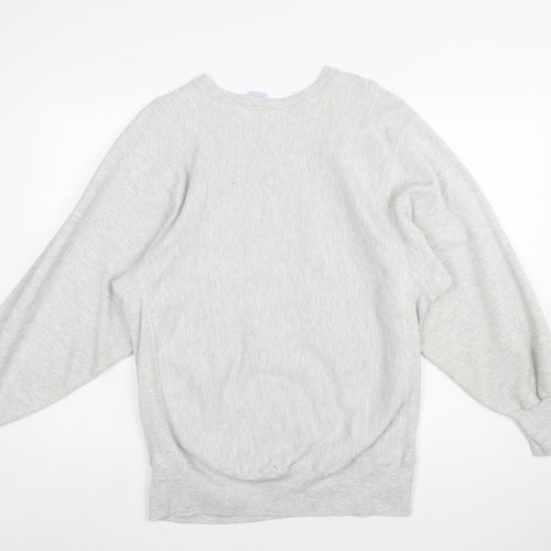 Champion Reverse Weave Indiana Grey Sweatshirt Womens XL Cotton Blend