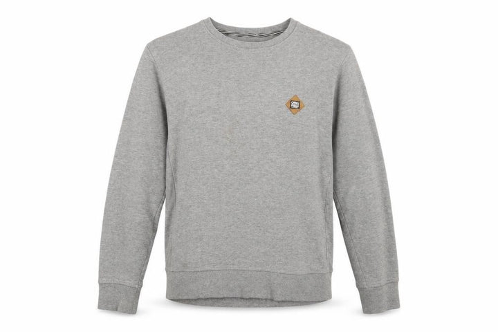 Jack & Jones Men's Grey Crew Neck Pullover Sweatshirt L