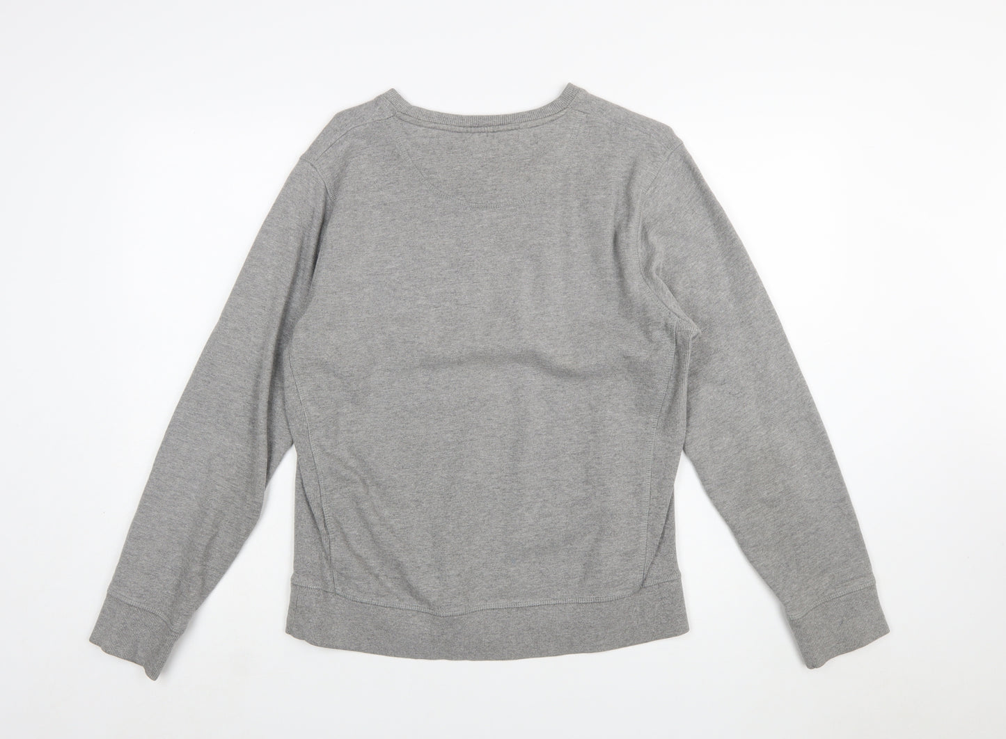 Jack & Jones Men's Grey Crew Neck Pullover Sweatshirt L