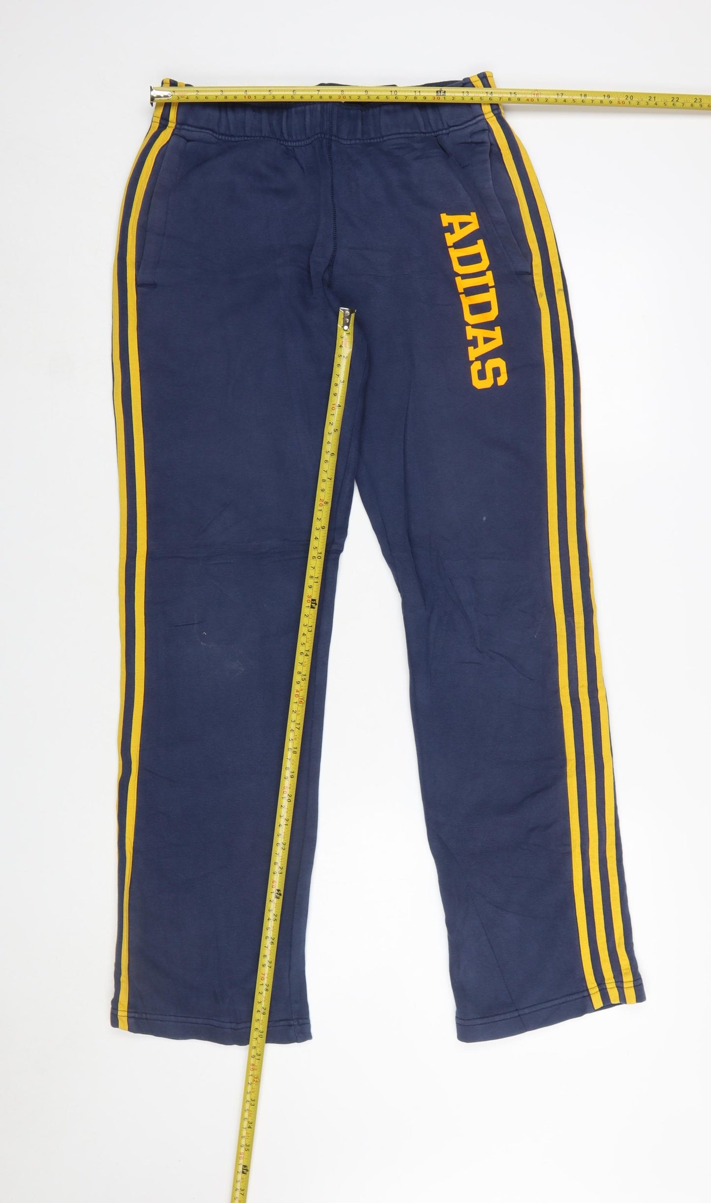 Adidas Men's Blue Jogger Sweatpants S Regular Fit