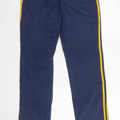 Adidas Men's Blue Jogger Sweatpants S Regular Fit