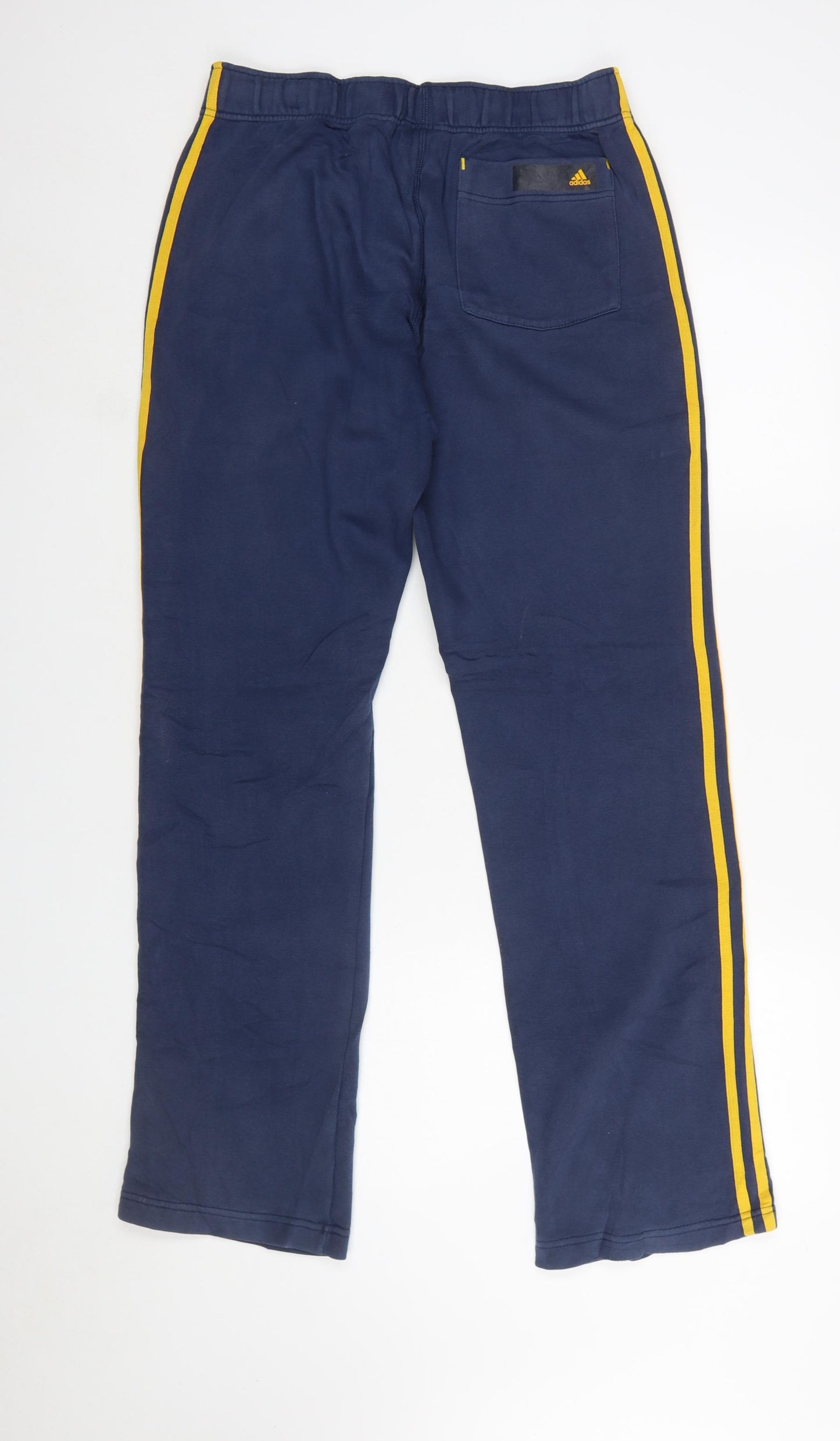 Adidas Men's Blue Jogger Sweatpants S Regular Fit