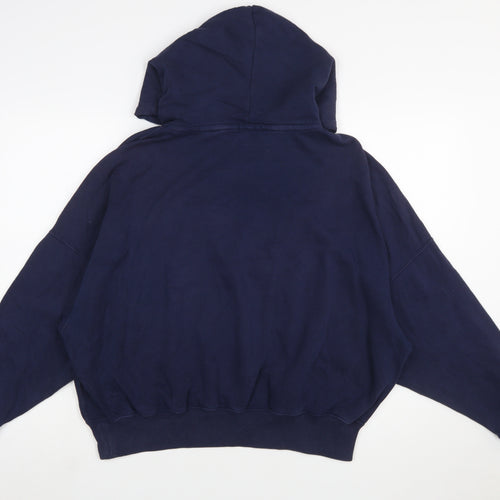 Polo Ralph Lauren Women's Navy Pullover Hoodie Size M Cotton Blend