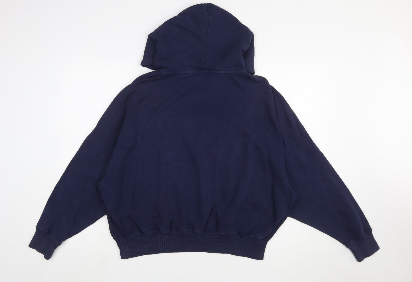 Polo Ralph Lauren Women's Navy Pullover Hoodie Size M Cotton Blend