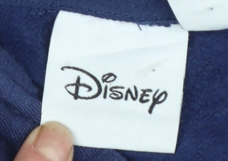Disney Women’s Blue Stitch Pullover Hoodie Size S 10/12