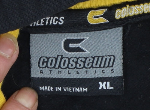 Colosseum Athletics Men’s Black XL Pullover Hoodie Iowa Graphic