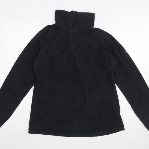 Columbia Women Black Fleece Pullover Sweatshirt XL