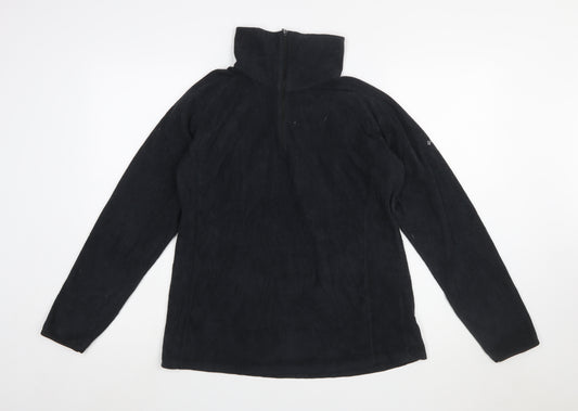 Columbia Women Black Fleece Pullover Sweatshirt XL