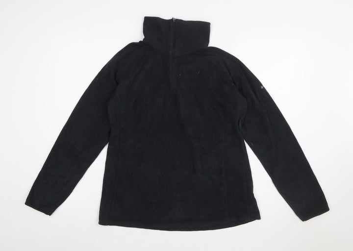 Columbia Women Black Fleece Pullover Sweatshirt XL
