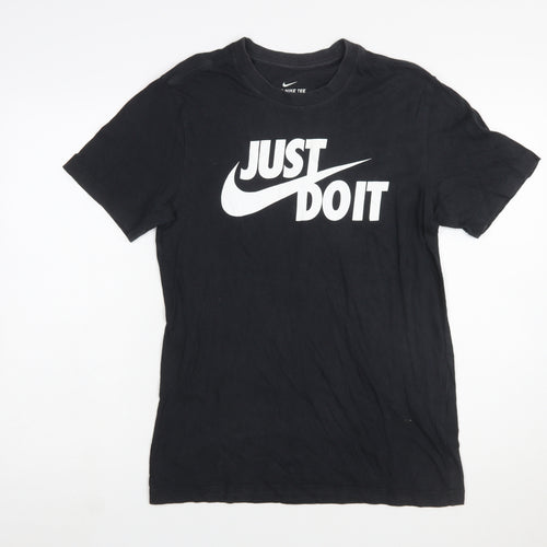 Nike Men's Black Small Just Do It Graphic Sports T-Shirt