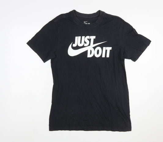 Nike Men's Black Small Just Do It Graphic Sports T-Shirt