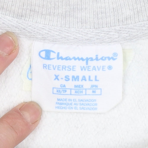 Champion Women's Grey Virginia Tech Reverse Weave Sweatshirt XS