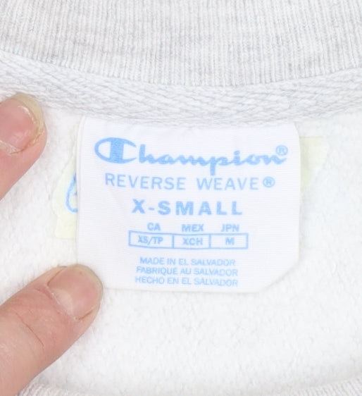 Champion Women's Grey Virginia Tech Reverse Weave Sweatshirt XS