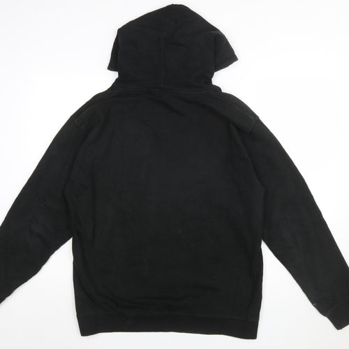 Hard Rock Cafe Orlando Mens Black Pullover Hoodie Size M Music Fleece