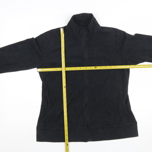 Columbia Women's Black Fleece Full Zip Jacket Size L
