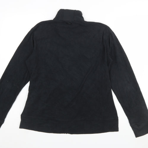 Columbia Women's Black Fleece Full Zip Jacket Size L