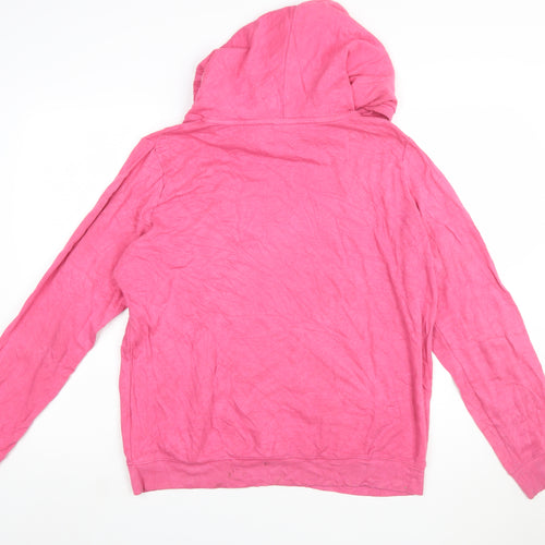 Nike Women’s Pink Pullover Hoodie XL Cotton Blend Casual