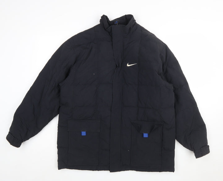 Nike Boys Black XL Puffer Jacket Down Insulated Winter Coat