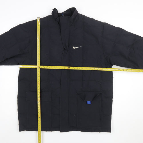 Nike Boys Black XL Puffer Jacket Down Insulated Winter Coat