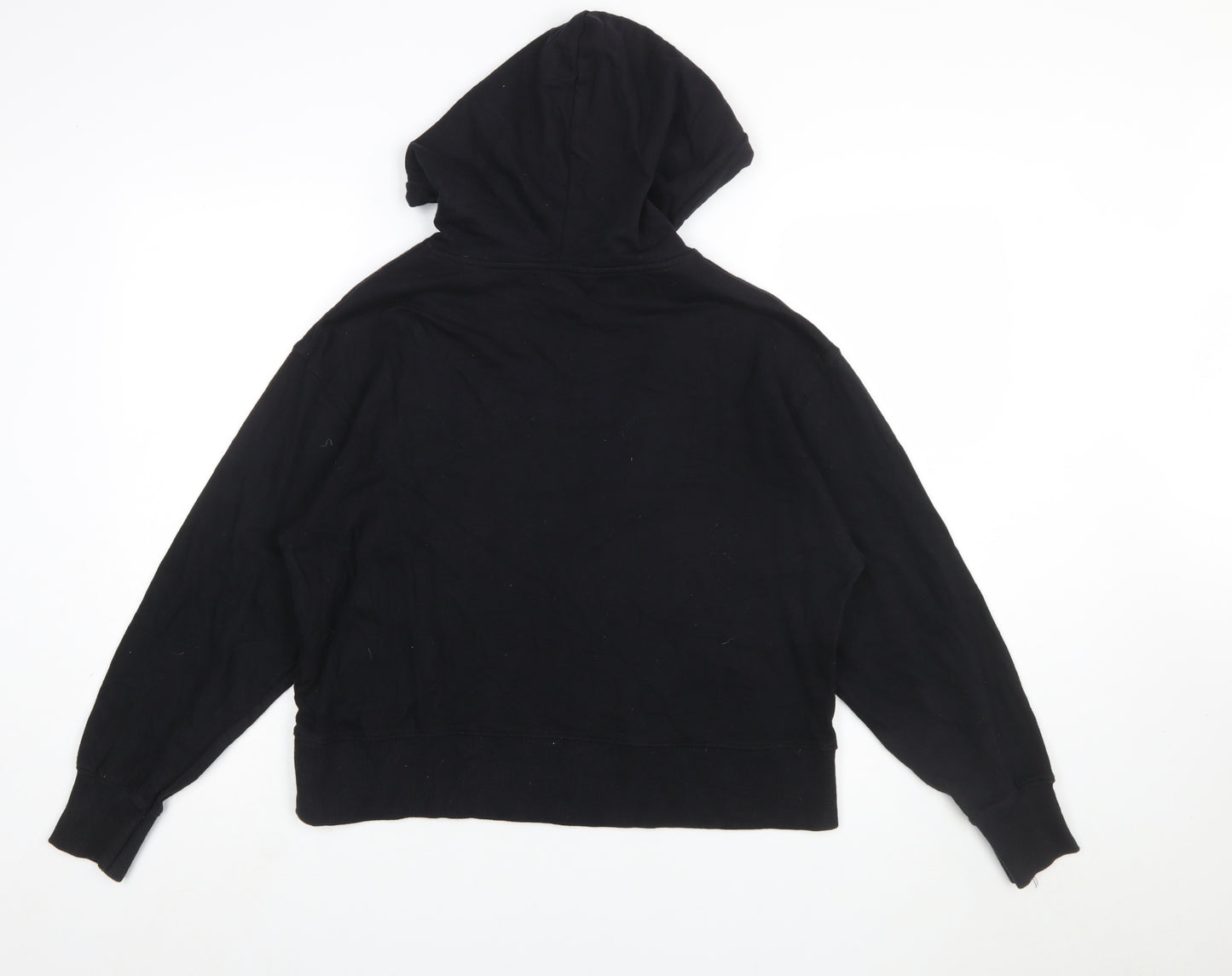 New Look Women's Black USA Logo Hoodie Size S Pullover Casual