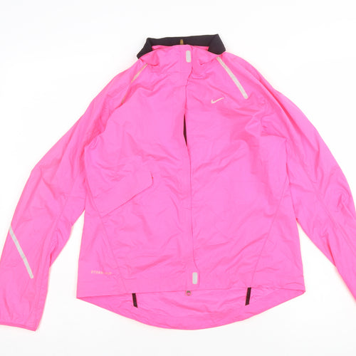 Nike Women's Pink Storm-Fit Windbreaker Jacket S
