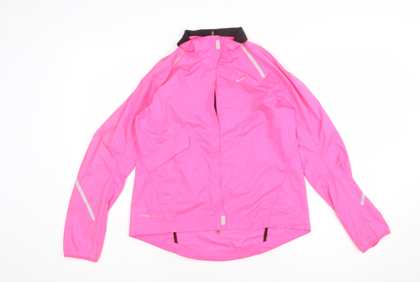 Nike Women's Pink Storm-Fit Windbreaker Jacket S
