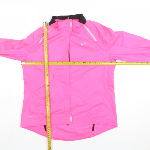 Nike Women's Pink Storm-Fit Windbreaker Jacket S