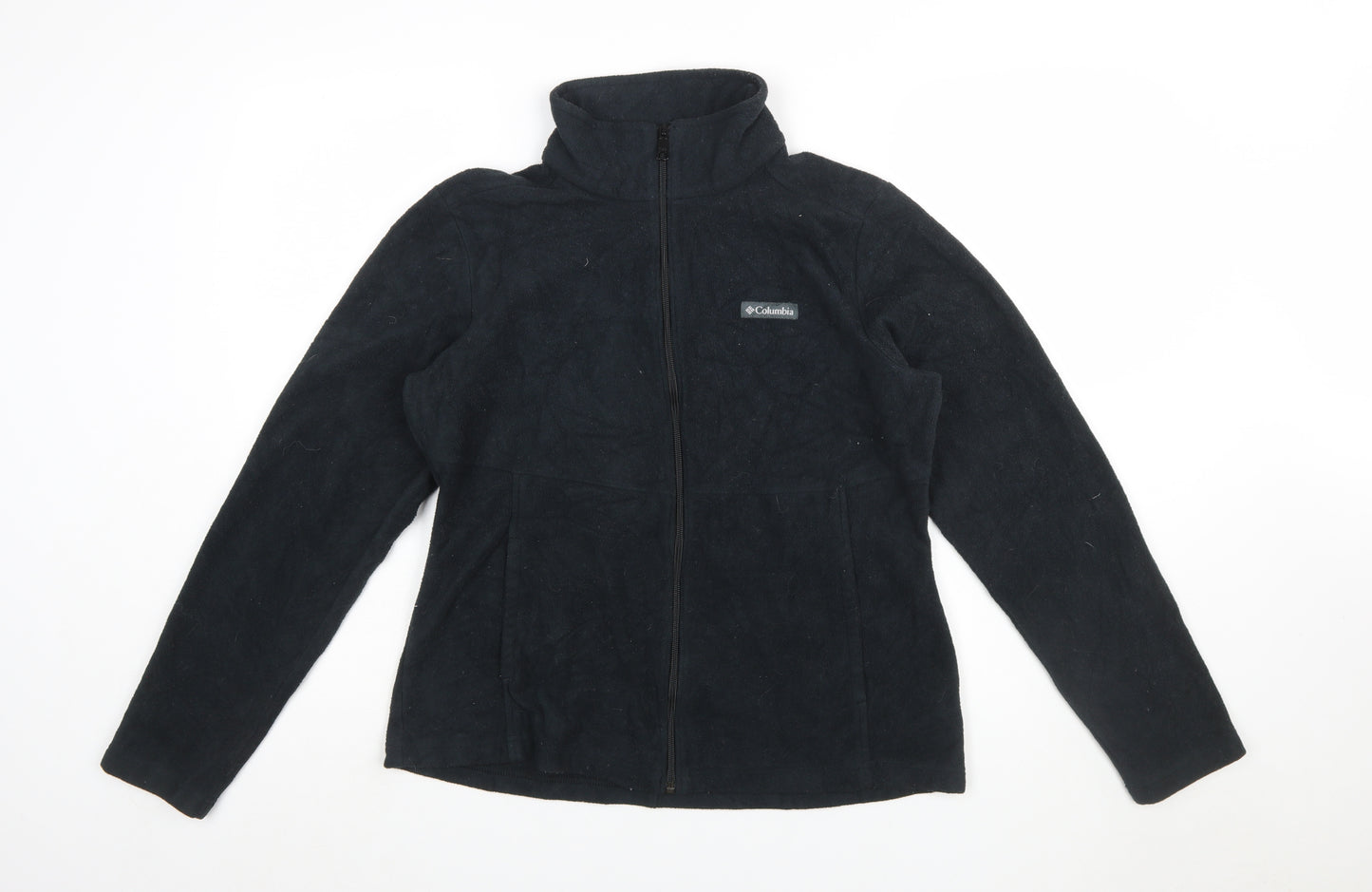 Columbia Men's Black Fleece Full Zip Jacket Size L