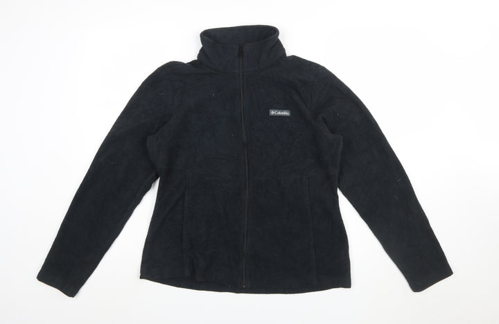 Columbia Men's Black Fleece Full Zip Jacket Size L