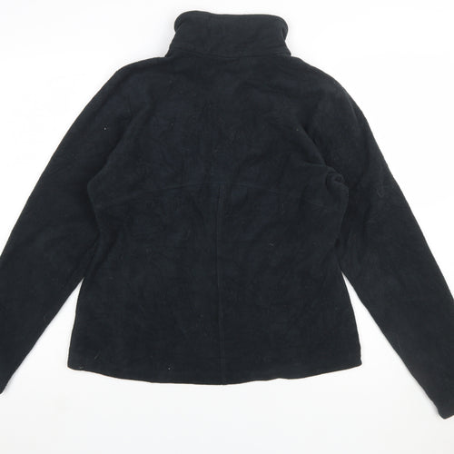Columbia Men's Black Fleece Full Zip Jacket Size L