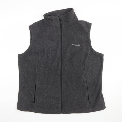 Columbia Women's Grey Fleece Waistcoat XL Lightweight Bodywarmer