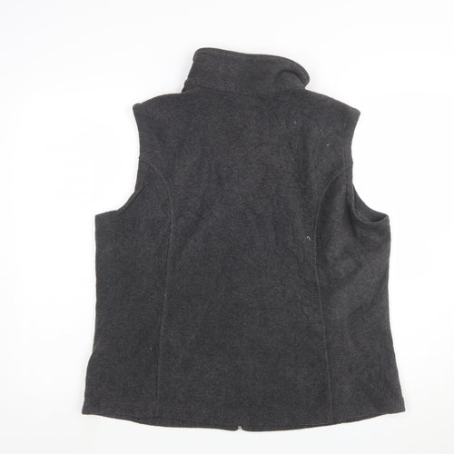 Columbia Women's Grey Fleece Waistcoat XL Lightweight Bodywarmer