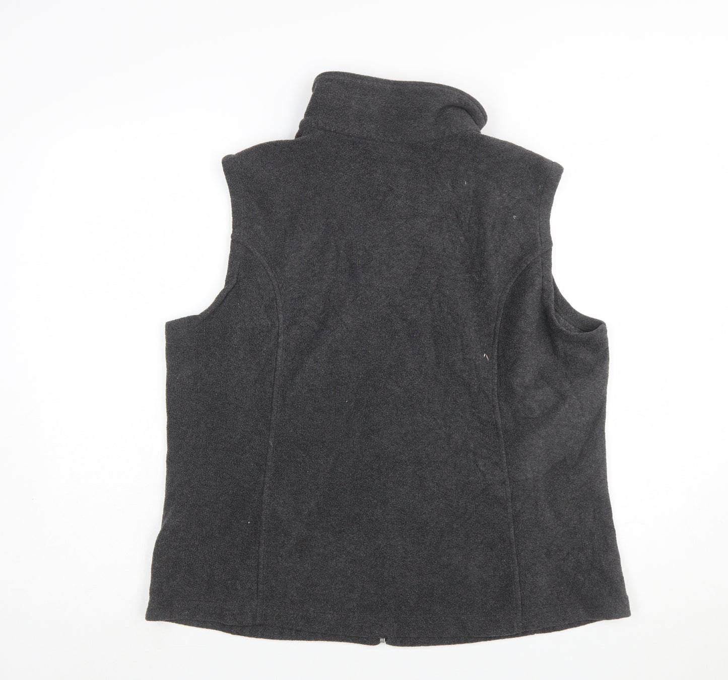 Columbia Women's Grey Fleece Waistcoat XL Lightweight Bodywarmer