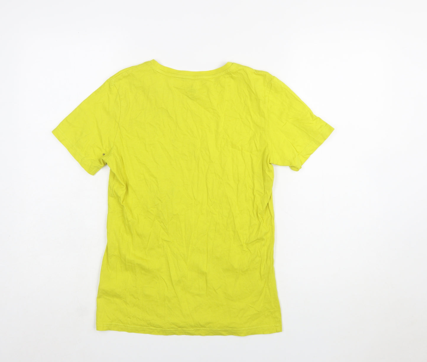 Puma Boys Yellow Graphic Logo Sports T-Shirt 13-14 Years