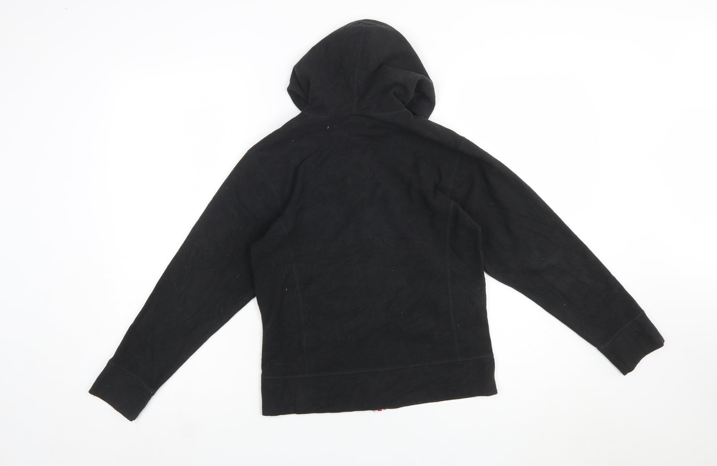 The North Face Boys Black Full Zip Hoodie Size 10-12 Years Fleece