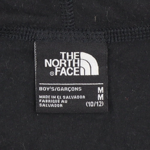 The North Face Boys Black Full Zip Hoodie Size 10-12 Years Fleece