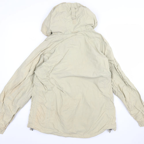 Columbia Women Beige Waterproof Hooded Jacket L
