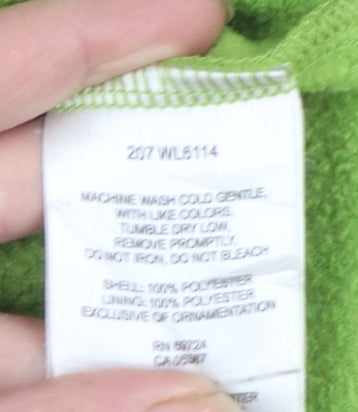 Columbia Women's Green Fleece Full Zip Jacket Size L Outdoor