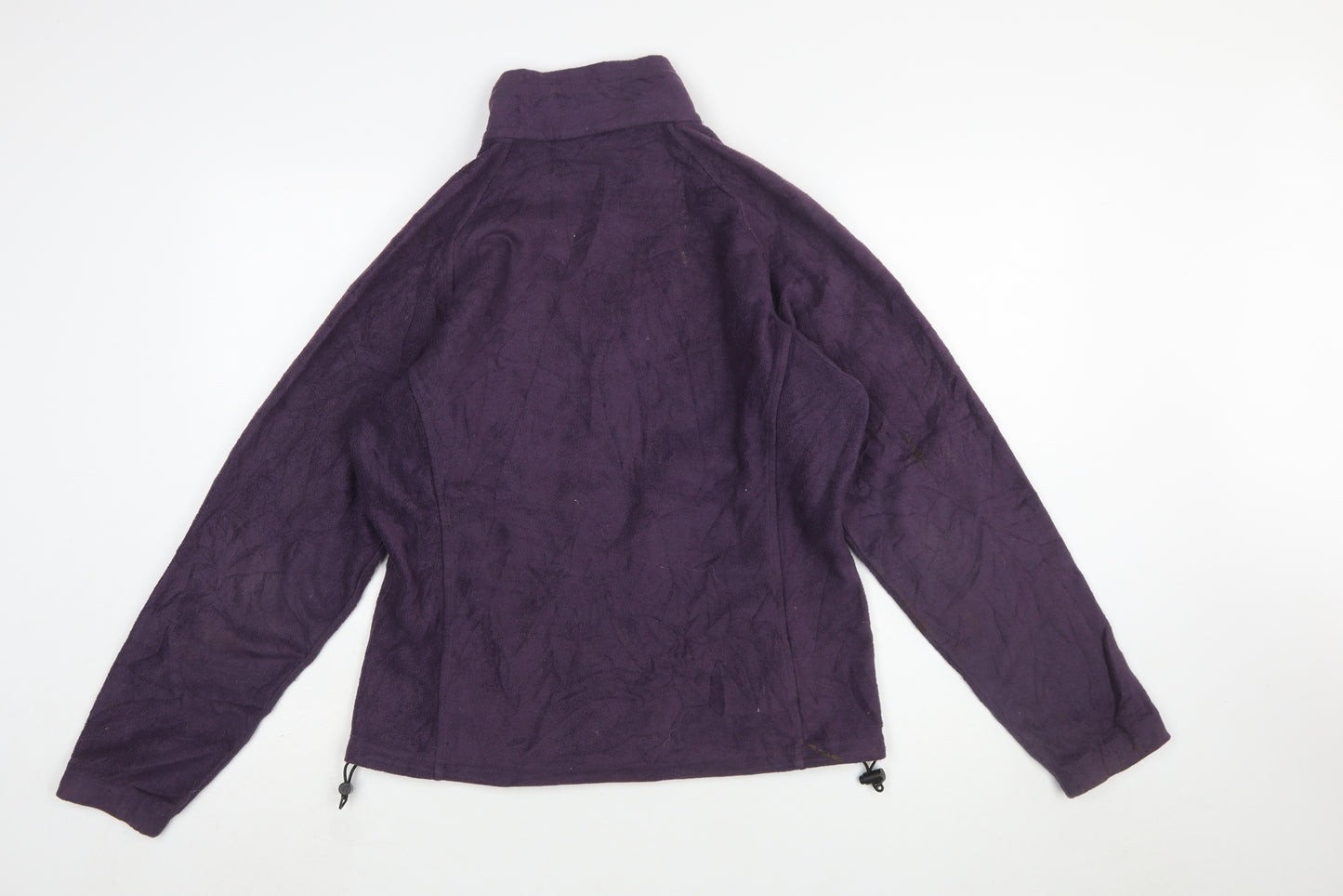 Columbia Women's Purple Fleece Full Zip Jacket Size M