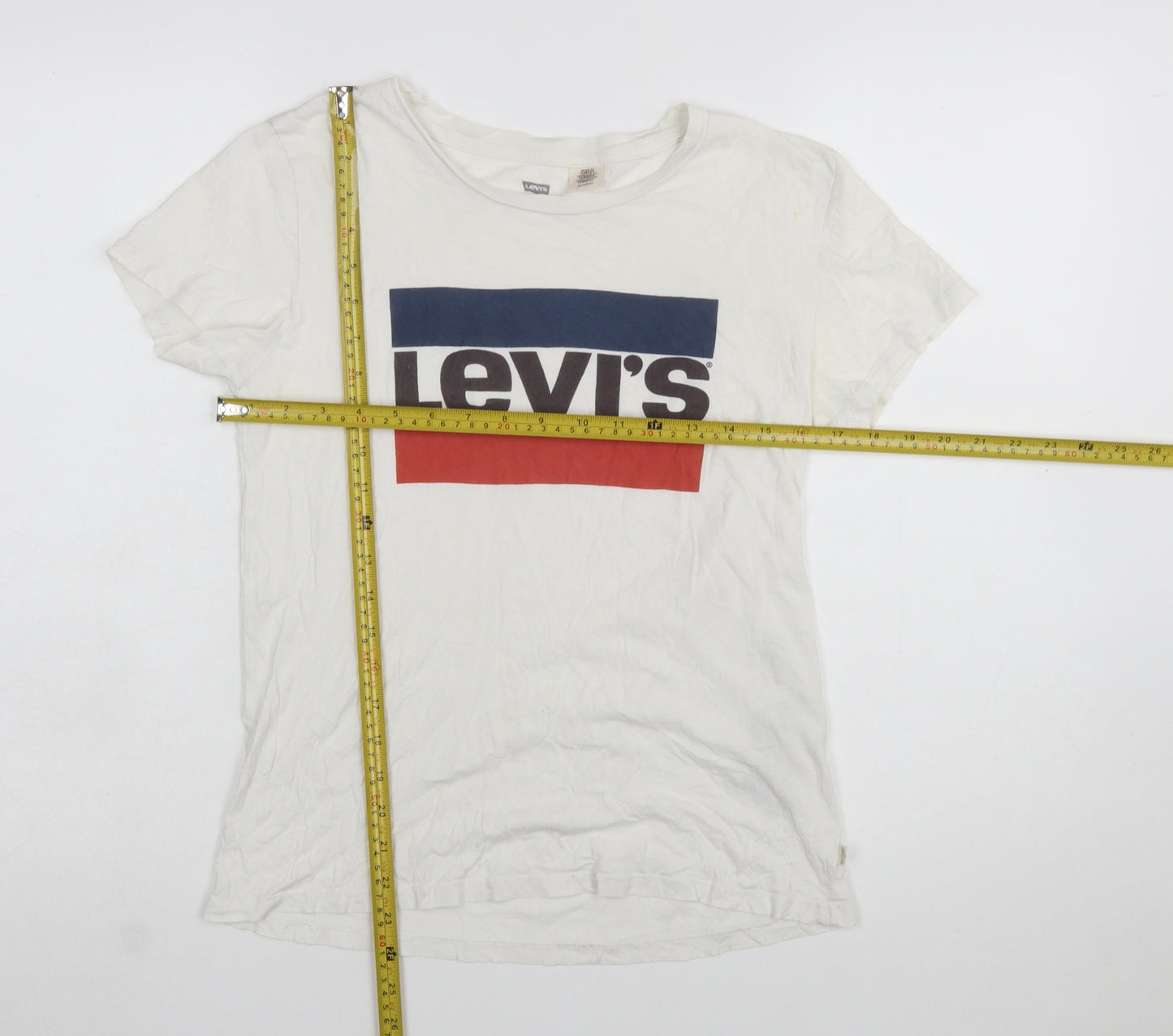 Levi's Women's White XS Basic Logo T-Shirt