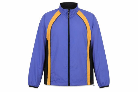 ProSpirit Women's Blue Colourblock Windbreaker Jacket L