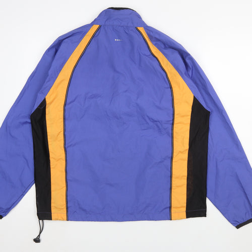 ProSpirit Women's Blue Colourblock Windbreaker Jacket L
