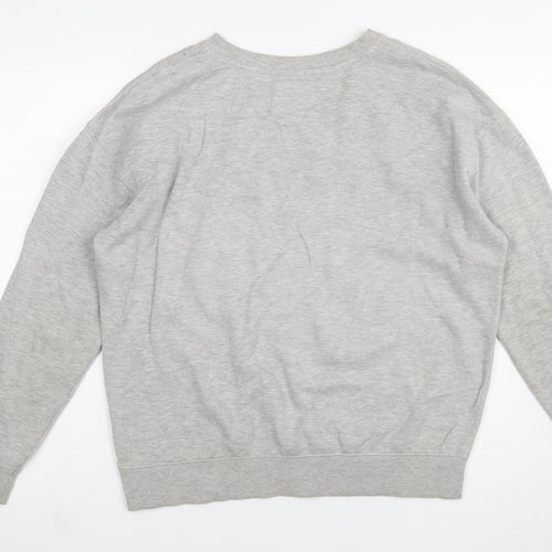 Tommy Hilfiger Denim Women's Grey Pullover Sweatshirt Size S