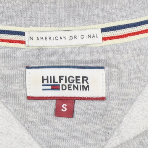 Tommy Hilfiger Denim Women's Grey Pullover Sweatshirt Size S
