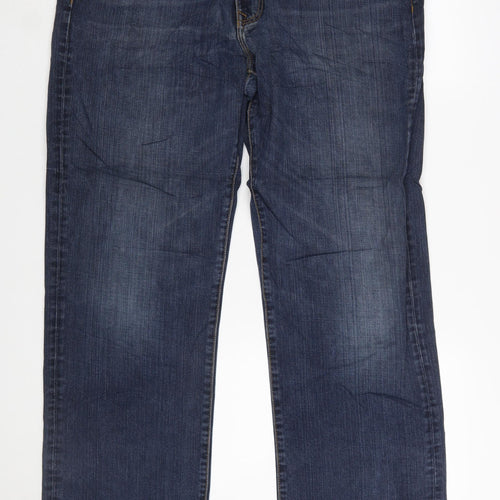 Tommy Hilfiger Men's Blue Straight Denim Jeans W38 L32