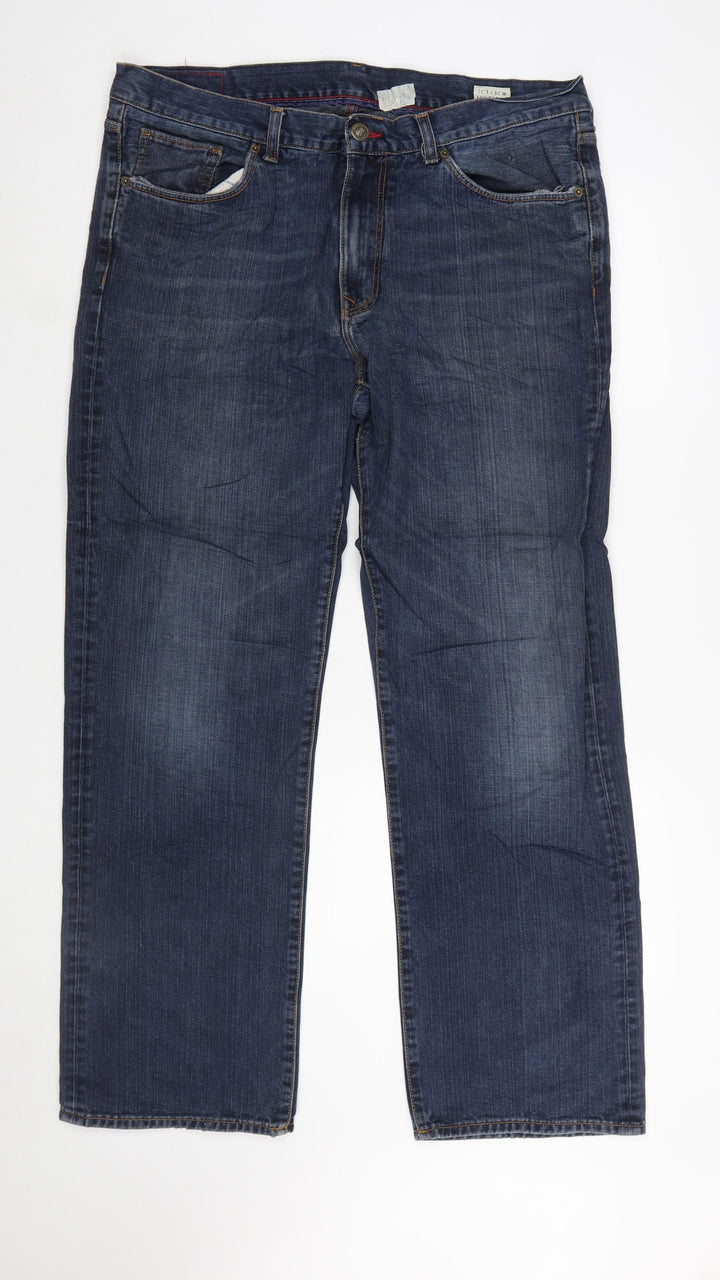 Tommy Hilfiger Men's Blue Straight Denim Jeans W38 L32